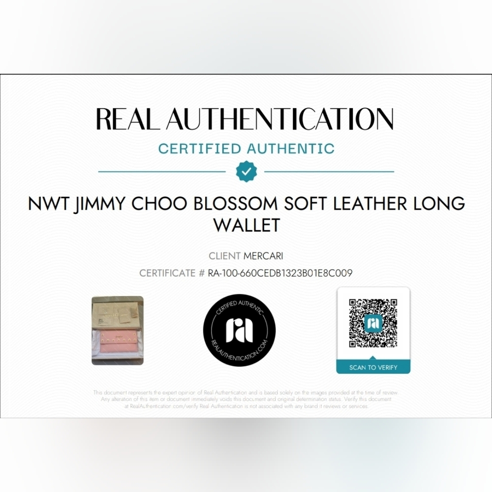 NWT Jimmy Choo Blossom Long Wallet! - Picture 4 of 15